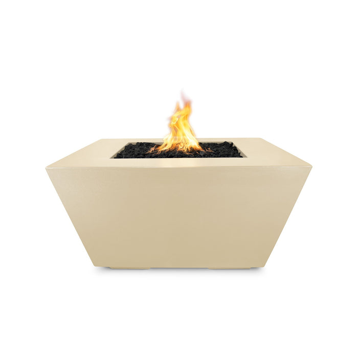 The Outdoor Plus Redan 50" Concrete Fire Pit - 110V Plug & Play Electronic Ignition - OPT-RDN50EKIT