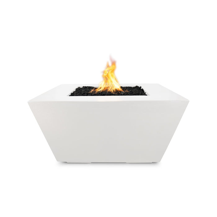 The Outdoor Plus Redan 50" Concrete Fire Pit - 110V Plug & Play Electronic Ignition - OPT-RDN50EKIT