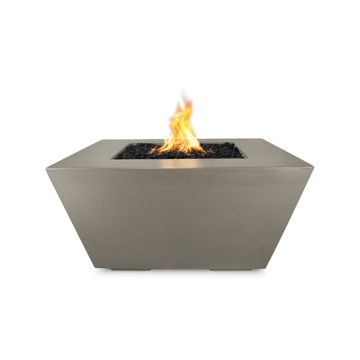 The Outdoor Plus Redan 50" Concrete Fire Pit - 110V Plug & Play Electronic Ignition - OPT-RDN50EKIT