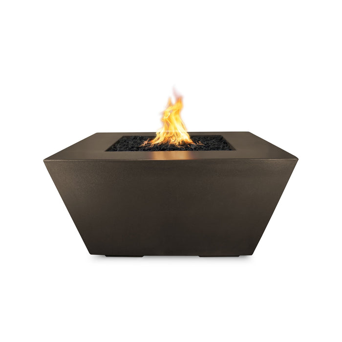 The Outdoor Plus Redan 50" Concrete Fire Pit - 110V Plug & Play Electronic Ignition - OPT-RDN50EKIT