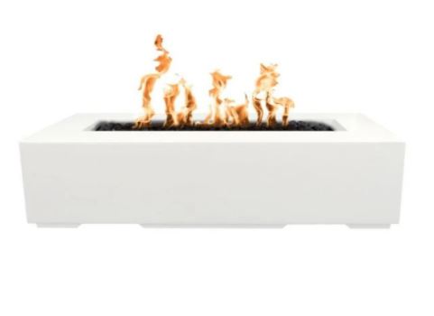 The Outdoor Plus Regal 54" Concrete Fire Pit - Flame Sense System with Push Button Spark Igniter - OPT-RGL54FSEN