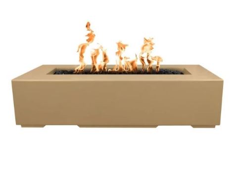 The Outdoor Plus Regal 54" Concrete Fire Pit - Match Lit with Flame Sense System - OPT-RGL54FSML