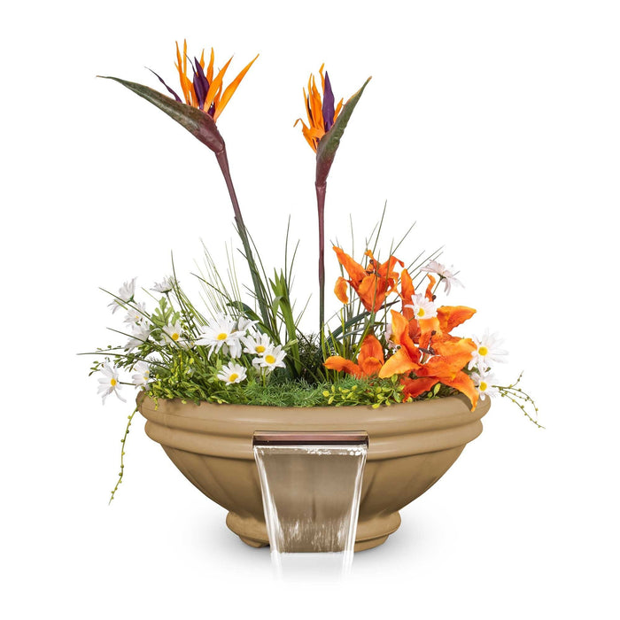 The Outdoor Plus Roma Planter Bowl with Water - 24" - OPT-ROMPW24