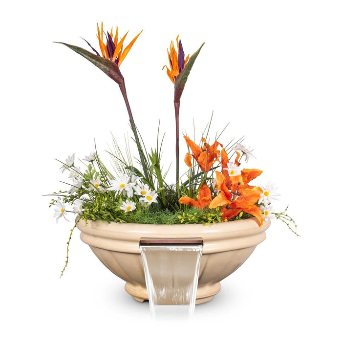 The Outdoor Plus Roma Planter Bowl with Water - 24" - OPT-ROMPW24