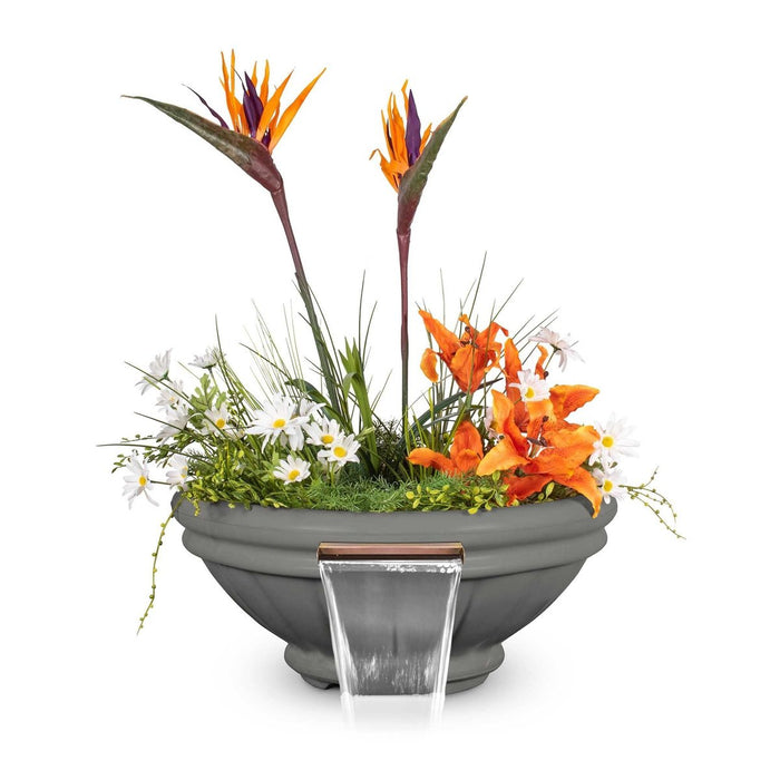 The Outdoor Plus Roma Planter Bowl with Water - 24" - OPT-ROMPW24