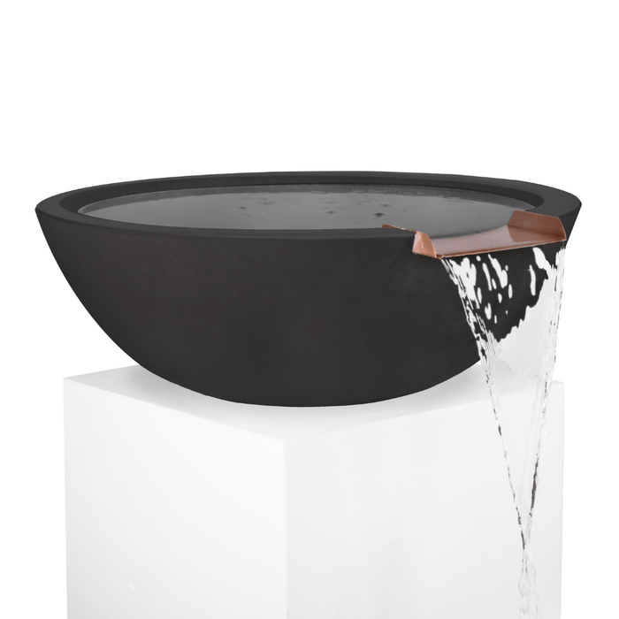 The Outdoor Plus Series Sedona GFRC Round Water Bowl - 27" - OPT-27RWO