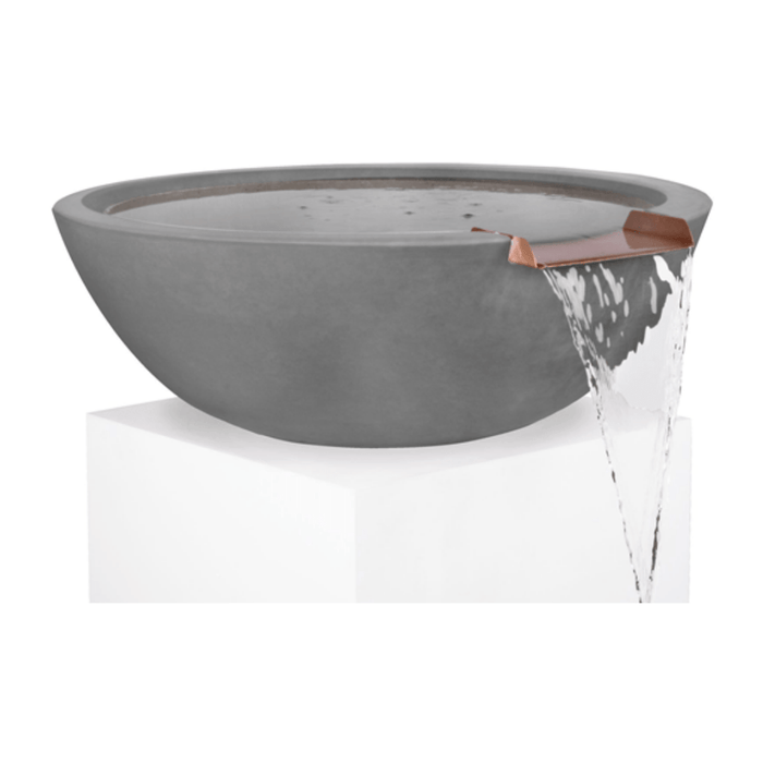 The Outdoor Plus Series Sedona GFRC Round Water Bowl - 27" - OPT-27RWO