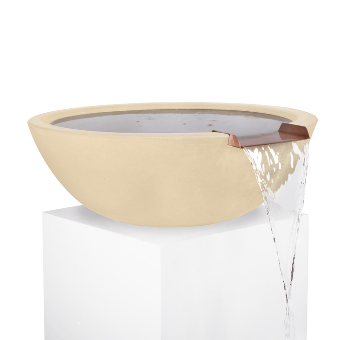 The Outdoor Plus Series Sedona GFRC Round Water Bowl - 27" - OPT-27RWO