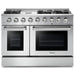 Thor Kitchen 2-Piece Pro Appliance Package - 48-Inch Gas Range & Under Cabinet 11-Inch Tall Hood in Stainless Steel