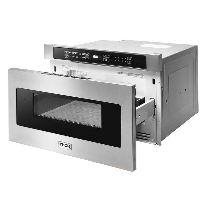 Thor Kitchen 24 inch 1.2 Cu. Ft. Microwave Drawer In Stainless Steel