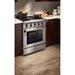 Thor Kitchen 30 in. Gas Burner/Electric Oven Range in Stainless Steel