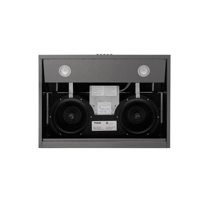 Thor Kitchen 30 in. Undercabinet Range Hood in Black Stainless Steel