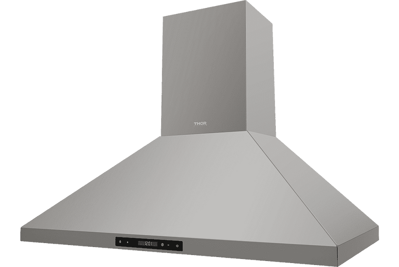 Thor Kitchen 2-Piece Appliance Package - 30-Inch Electric Range and Wall Mount Range Hood in Stainless Steel