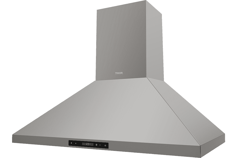 Thor Kitchen 2-Piece Appliance Package - 30-Inch Gas Range and Wall Mount Range Hood in Stainless Steel