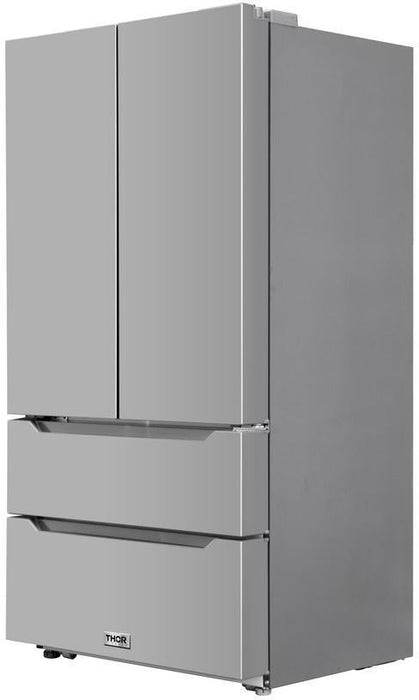 Thor Kitchen 36" 22.50 cu. ft. French Door Refrigerator in Stainless Steel