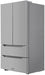 Thor Kitchen 36" 22.50 cu. ft. French Door Refrigerator in Stainless Steel