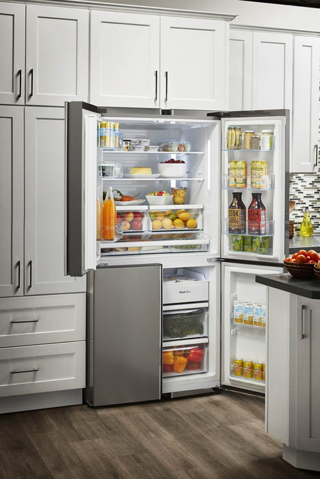 Thor Kitchen 36 in. 22.60 cu. ft. French Door Refrigerator in Stainless Steel 