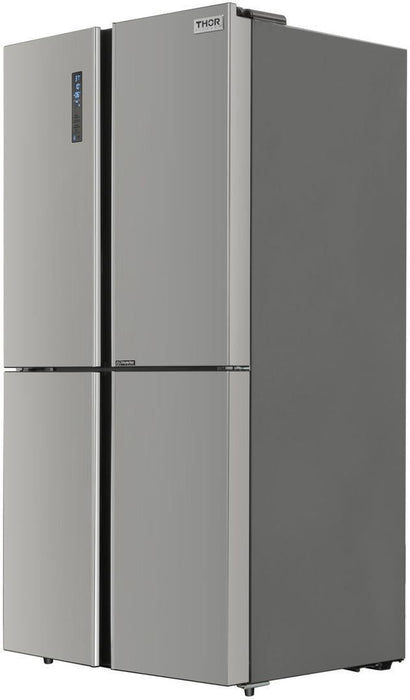 Thor Kitchen 36 in. 22.60 cu. ft. French Door Refrigerator in Stainless Steel 