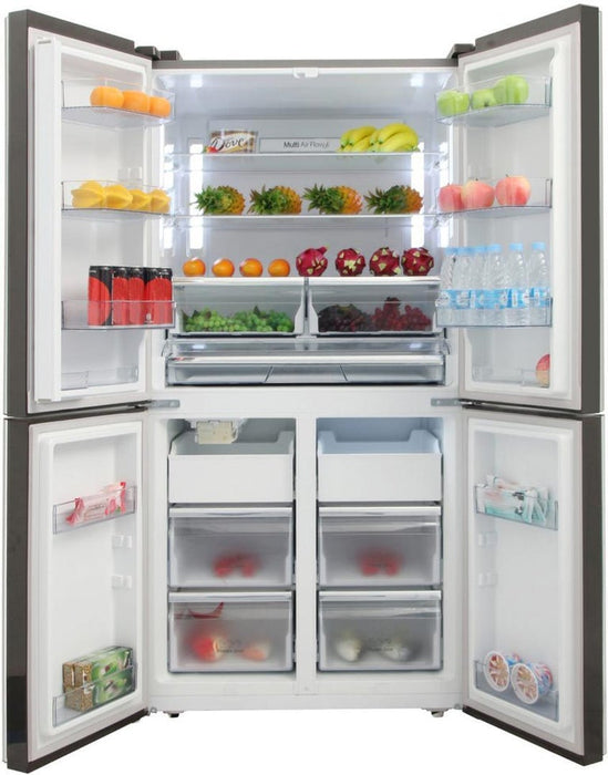 Thor Kitchen 36 in. 22.60 cu. ft. French Door Refrigerator in Stainless Steel 