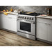 Thor Kitchen 36 in. Gas Burner/Electric Oven Range in Stainless Steel 