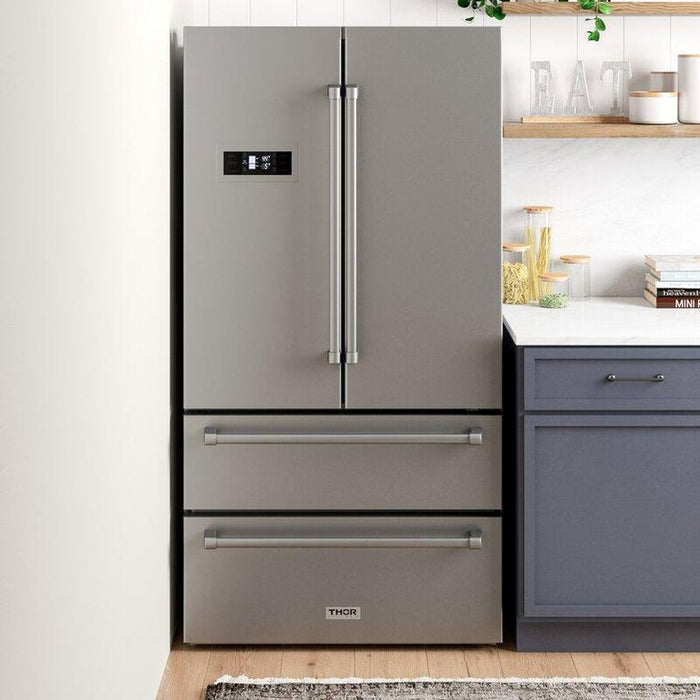 Thor Kitchen 36 inch Counter Depth Refrigerator Stainless Steel 