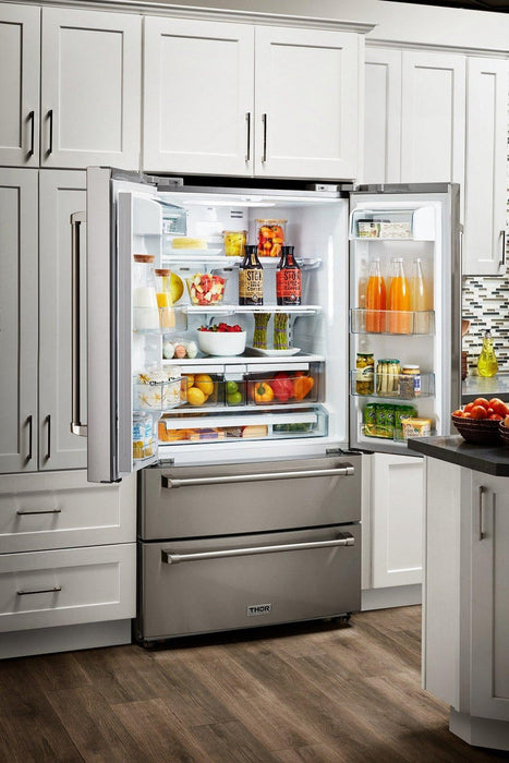 Thor Kitchen 36 inch Counter Depth Refrigerator Stainless Steel 