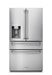 Thor Kitchen 4-Piece Appliance Package - 36-Inch Electric Range with Tilt Panel, Refrigerator with Water Dispenser, Pro-Style Wall Mount Hood, & Dishwasher in Stainless Steel