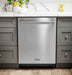 Thor Kitchen 4-Piece Appliance Package - 36-Inch Gas Range, Refrigerator with Water Dispenser, Pro-Style Wall Mount Hood, & Dishwasher in Stainless Steel