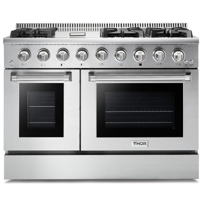 Thor Kitchen 48 in. Professional Gas Cooking Stove Range Stainless Steel - HRG4808U