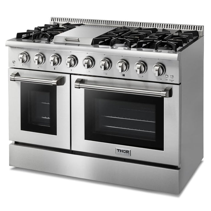 Thor Kitchen 48 in. Professional Gas Cooking Stove Range Stainless Steel - HRG4808U