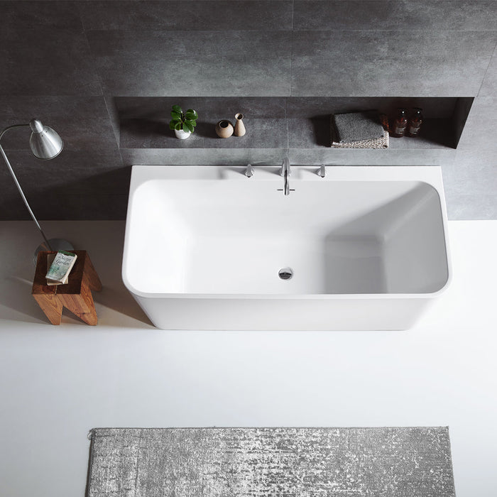 Vinnova Dashiel Soaking Bathtub White Finish