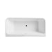 Vinnova Dashiel Soaking Bathtub White Finish