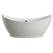 Vinnova Divinity Soaking Bathtub White Finish