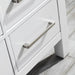 Vinnova Gela 60" Double Vanity with Carrara White Marble Countertop - Close View