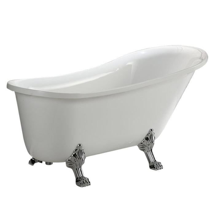 Vinnova Jacqueline Soaking Bathtub White Finish