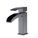 Vinnova Liberty Single-Handle Basin Bathroom Faucet Gunmetal Color