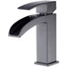 Vinnova Liberty Single-Handle Basin Bathroom Faucet Gunmetal Color