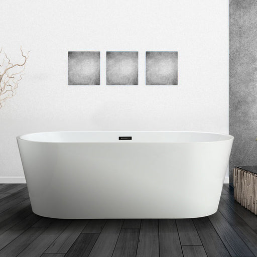 Vinnova Lumina Soaking Bathtub White Finish