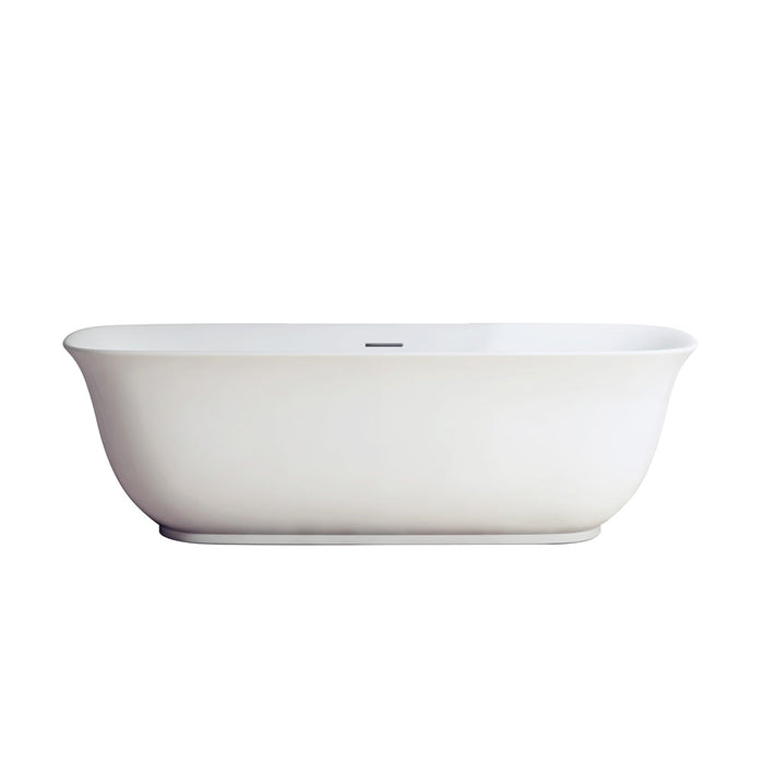 Vinnova Orion Soaking Bathtub White Finish