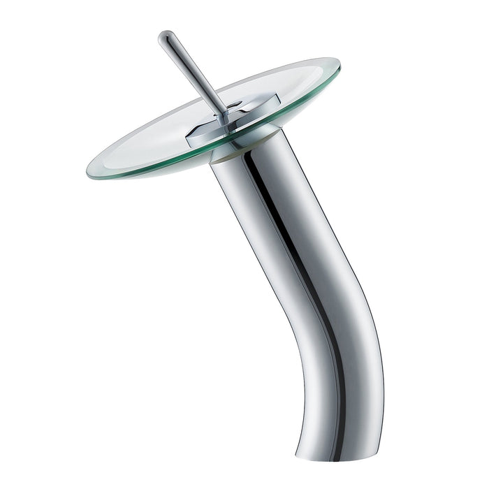 Torino Falls Single Hole Bathroom Faucet Polished Chrome Finish