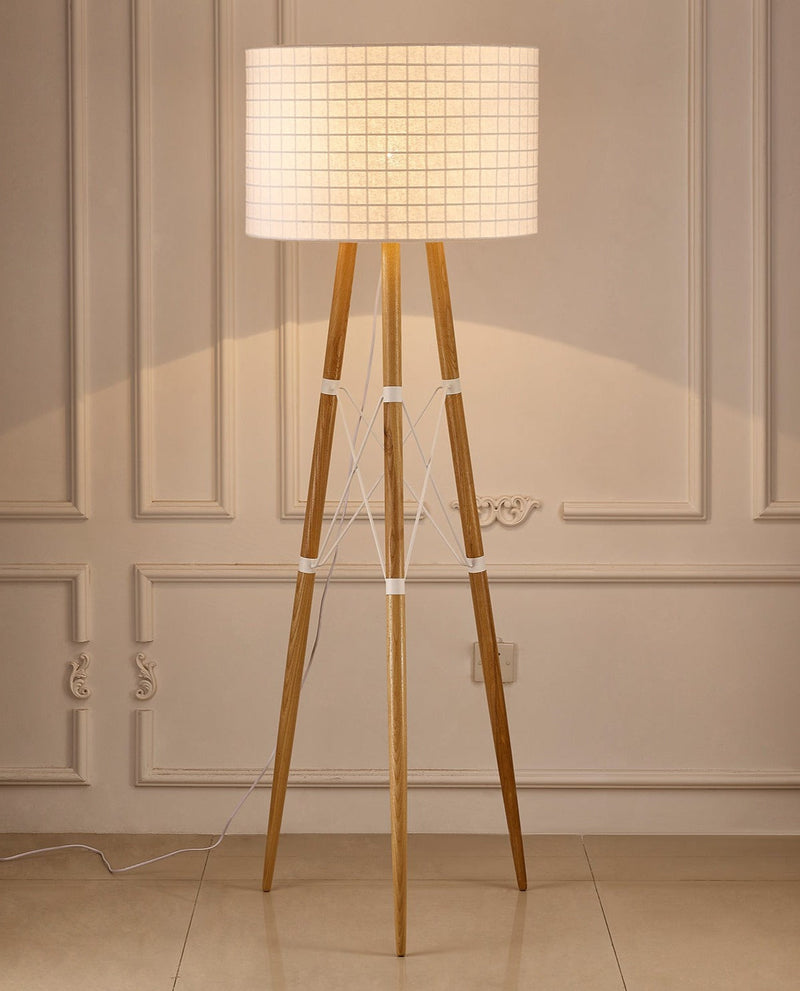 Whiteline Mod - Amber Floor Lamp FL1486 - PrimeFair