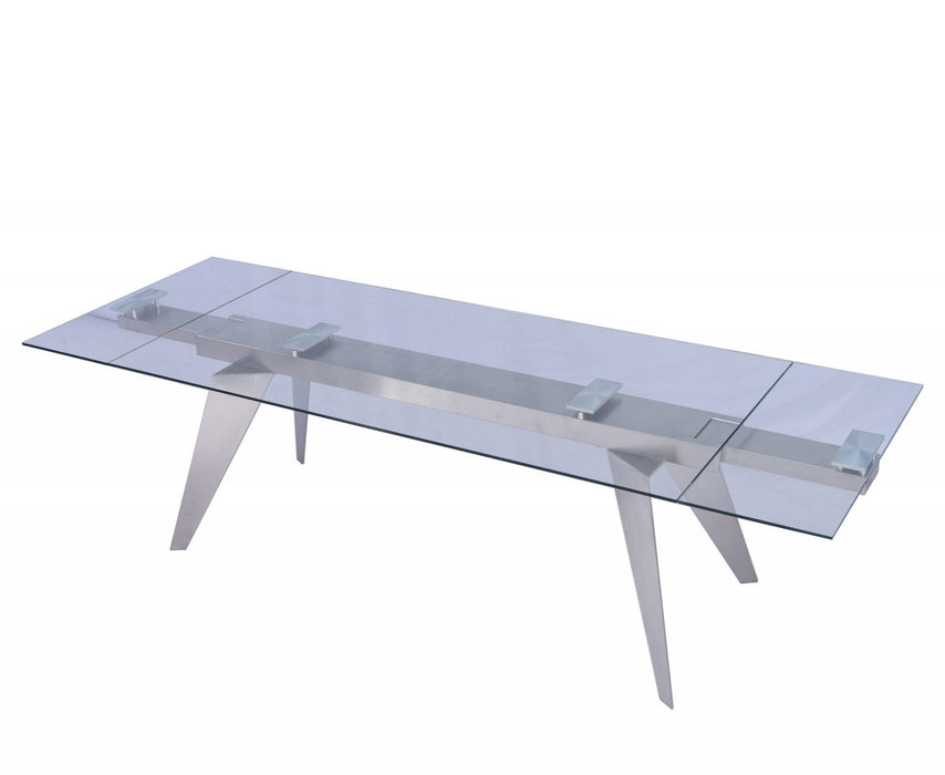 Whiteline Mod - Kristy Extendable Dining Table DT1427 - PrimeFair