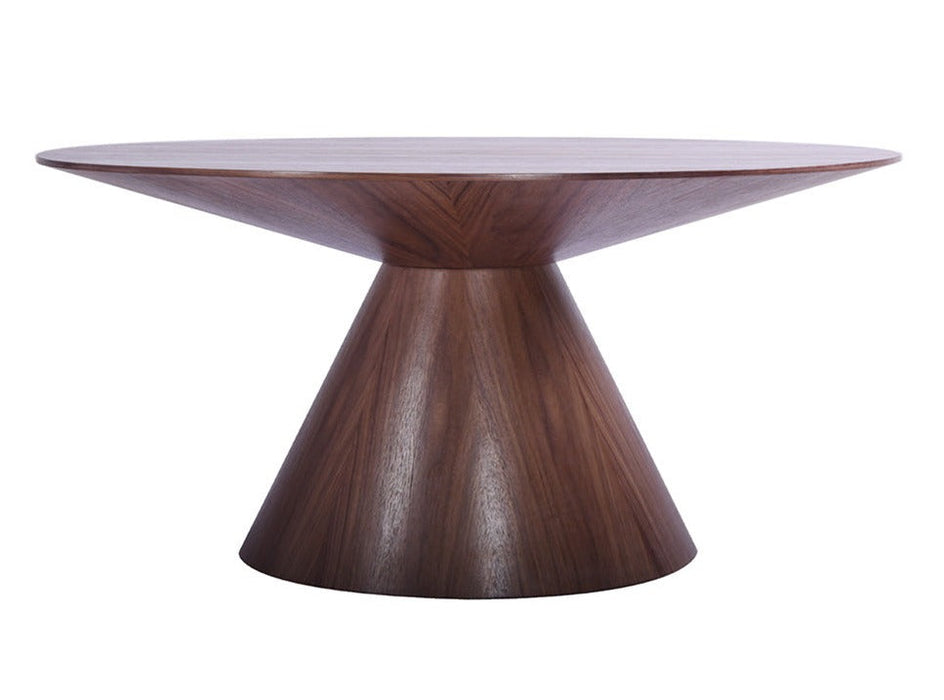 Whiteline Mod - Norfolk Round Dining Table DT1609 - PrimeFair