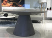 Whiteline Mod - Norfolk Round Dining Table DT1609 - PrimeFair