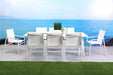 Whiteline Mod - Rio Outdoor Dining Table – Rectangle DT1593 - PrimeFair