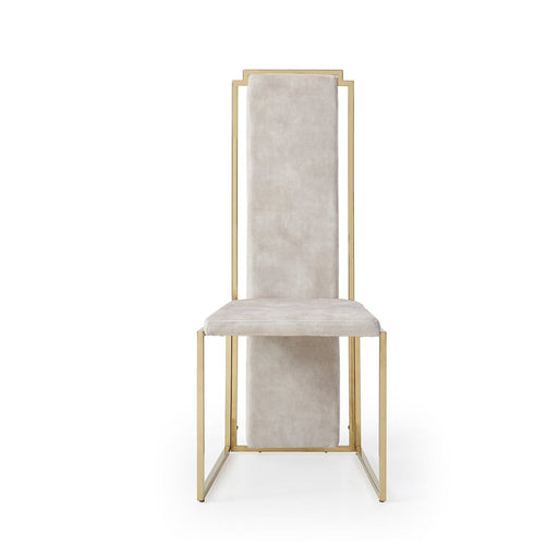 Whiteline Mod - Sumo Dining Chair DC1658F-BEI - PrimeFair