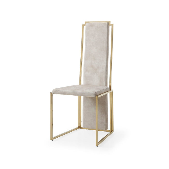 Whiteline Mod - Sumo Dining Chair DC1658F-BEI - PrimeFair