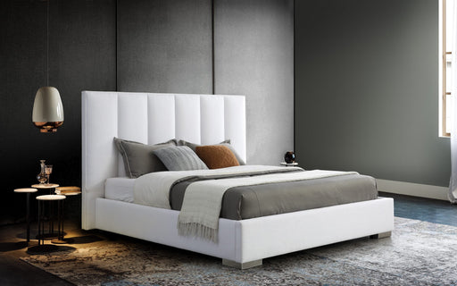 Whiteline Mod -  Velvet King Bed BK1655 - PrimeFair