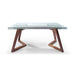 Whiteline Mod -   Walnut Walnut Delta Dining Table DT1276 - PrimeFair