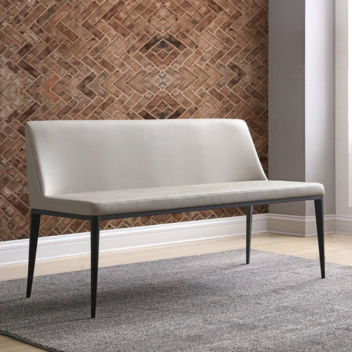 Whiteline Mods - Carrie Bench BN1479-LGRY - PrimeFair